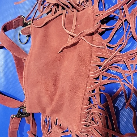 Forever 21 faux suede 1 strap bag - Picture 2 of 3
